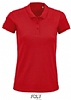 Polo Mujer Organico Planet Sols - Color Rojo